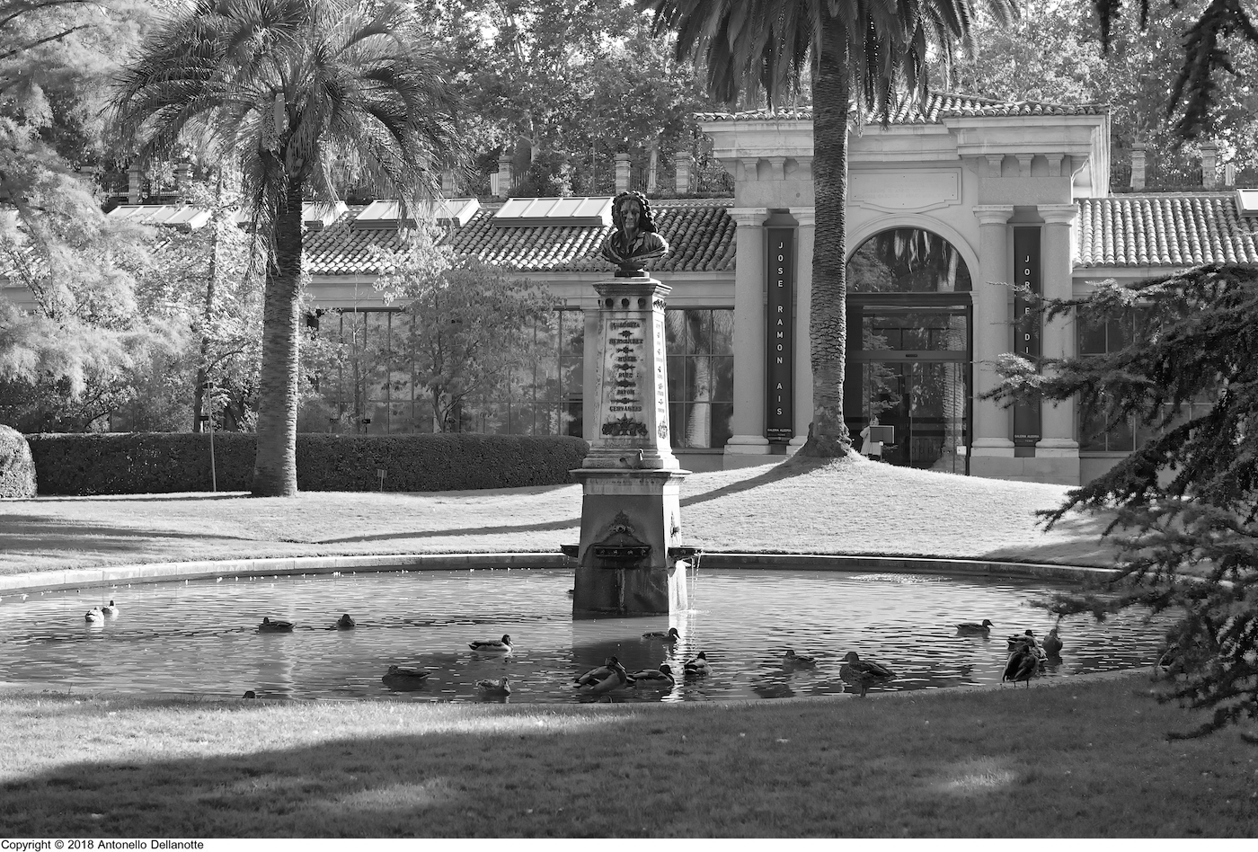Carlos Linneo en el Parque Botánico de Madrid