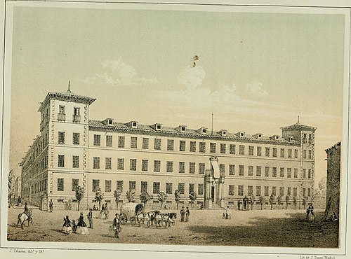 El antiguo Hospital Militar de Princesa, en Madrid