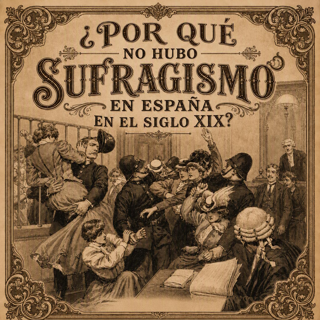 ¿Por qué no hubo sufragismo en España en el siglo XIX?